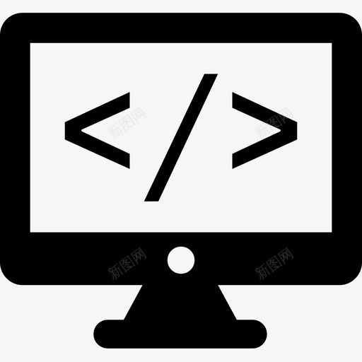 网页开发编码计算机图标svg_新图网 https://ixintu.com div html 优化 开发 搜索引擎 数字 监控 编码 网页 营销 计算机