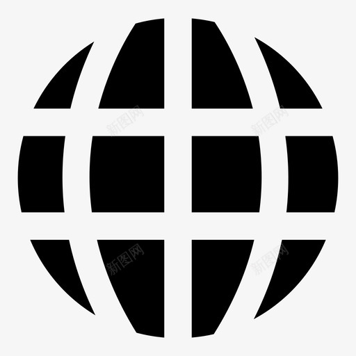 网络地球全球定位系统图标svg_新图网 https://ixintu.com 世界 全球定位系统 地球 定位系统 网络