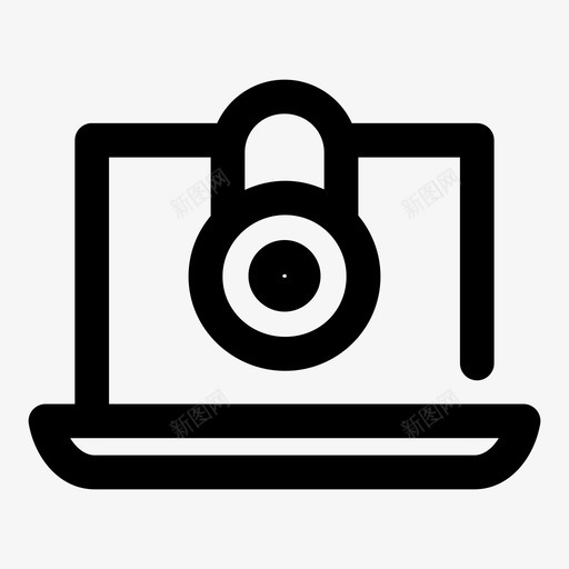 笔记本电脑安全加密笔记本电脑访问图标svg_新图网 https://ixintu.com 其他 加密 屏蔽 笔记本电脑安全 笔记本电脑访问
