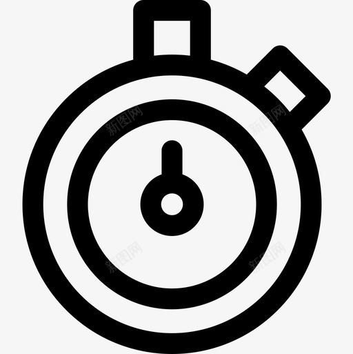 时间管理市场营销65线性图标svg_新图网 https://ixintu.com 市场营销65 时间管理 线性