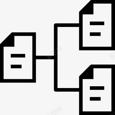 层次结构文档文件图标图标