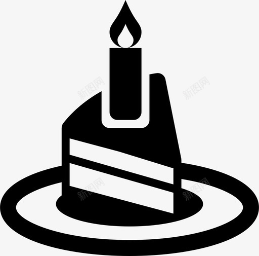 蛋糕蛋糕片奶油蛋糕图标svg_新图网 https://ixintu.com 奶油蛋糕 庆祝活动和节日 甜点 蛋糕 蛋糕片