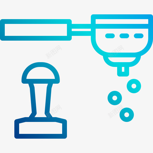 咖啡机咖啡28线性梯度图标svg_新图网 https://ixintu.com 咖啡28 咖啡机 线性梯度