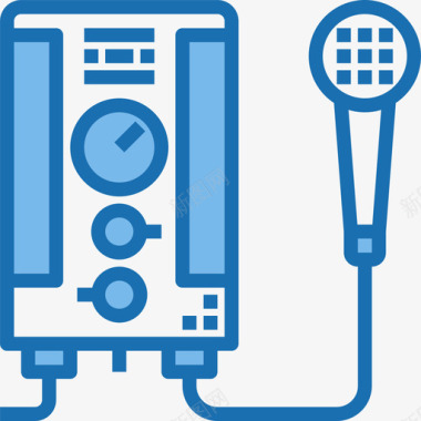 热水器家用电器16蓝色图标图标