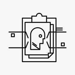 id卡片报告卡片剪贴板图标高清图片