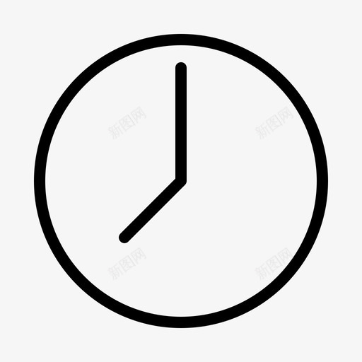 时钟持续时间小时图标svg_新图网 https://ixintu.com 大纲 学校 小时 持续时间 时钟 时间 长度