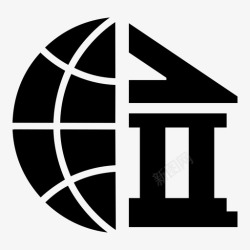 世界银行标志世界银行市场股票图标高清图片