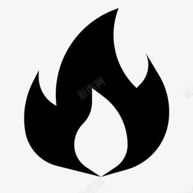 火烧热图标图标