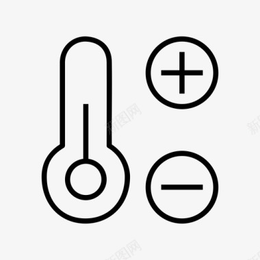 温度计预报项目图标图标