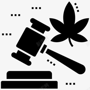 大麻法法律大麻法学图标图标