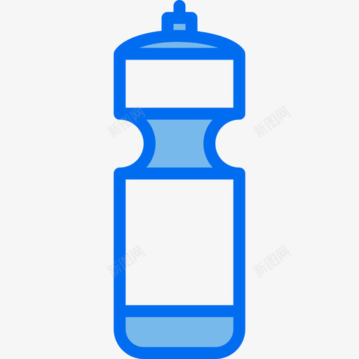 瓶子运动81蓝色图标svg_新图网 https://ixintu.com 瓶子 蓝色 运动81