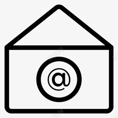 电子邮件业务信封图标图标