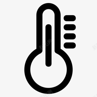 温度计家用智能图标图标