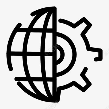 2月3日全球商务装备集商务界面图标图标