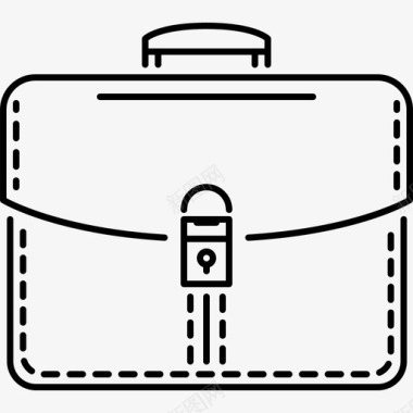 公文包业务工作图标图标