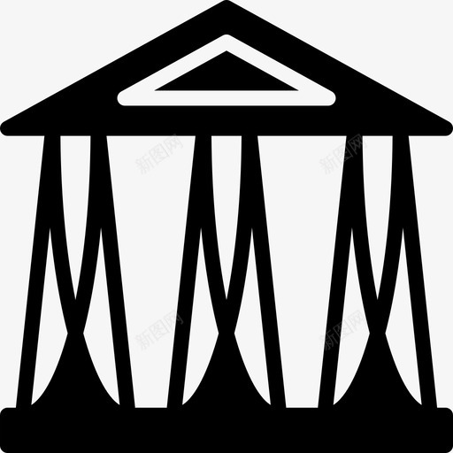 拱门建筑地产图标svg_新图网 https://ixintu.com 地产 建筑 拱门
