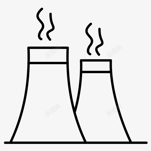 工厂电力能源图标svg_新图网 https://ixintu.com 工厂 电力 能源