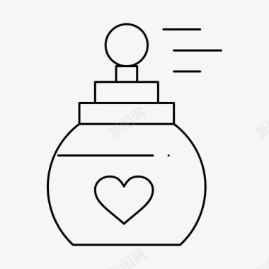 香水香水瓶网页界面2月收集v3图标图标