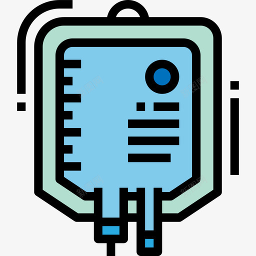 血清医用115线性颜色图标svg_新图网 https://ixintu.com 医用115 线性颜色 血清