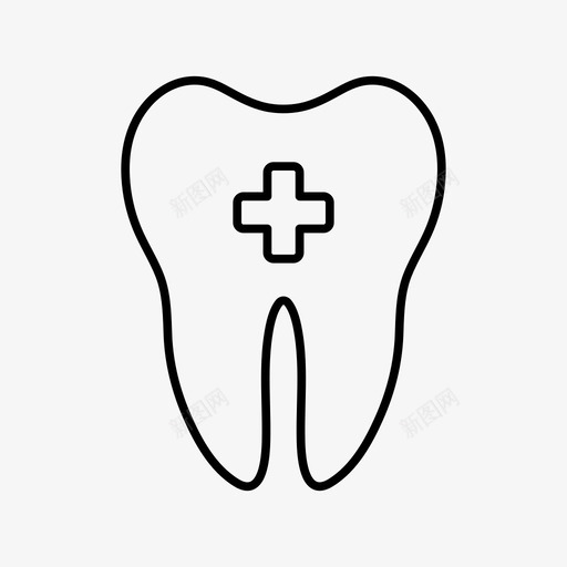 牙齿治疗蛀牙龋齿图标svg_新图网 https://ixintu.com 治疗 牙齿 蛀牙 龋齿