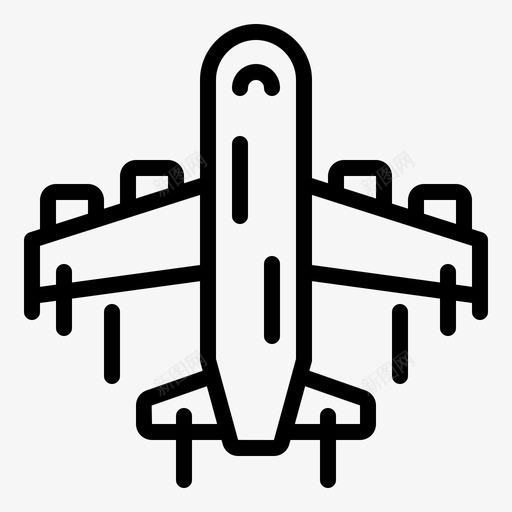私人飞机亿万富翁飞机图标svg_新图网 https://ixintu.com 亿万富翁 富人 私人飞机 飞机