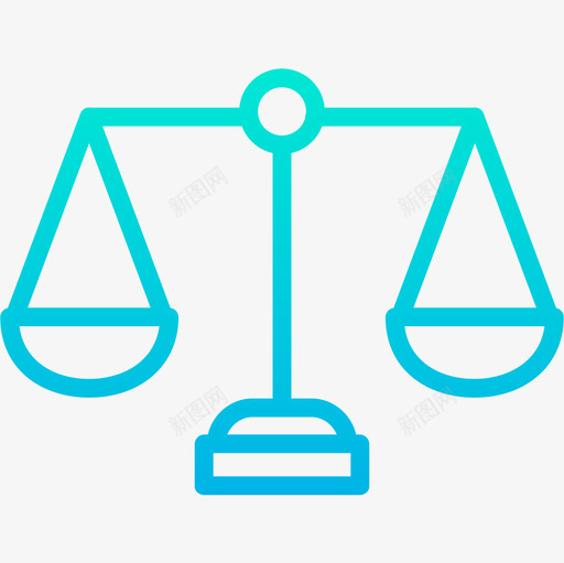 法庭法律和犯罪5梯度图标svg_新图网 https://ixintu.com 梯度 法庭 法律和犯罪5