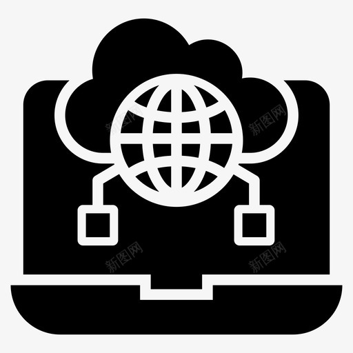 全球网络商业网络全球访问图标svg_新图网 https://ixintu.com 全球 全球网 商业 商业网 商务 在线 数据 电脑 笔记本 网络 访问