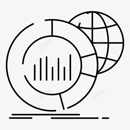 大图表数据图标svg_新图网 https://ixintu.com 2月 世界 信息 图表 收集 数据 界面 网络