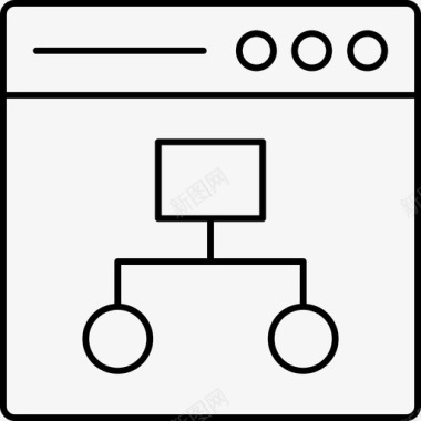 网络浏览器连接图标图标
