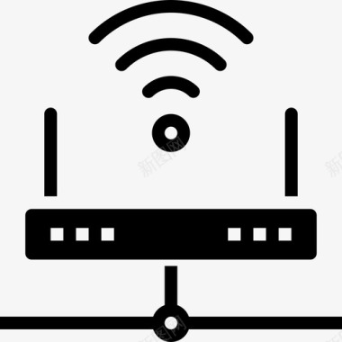 Wifi通讯114填充图标图标