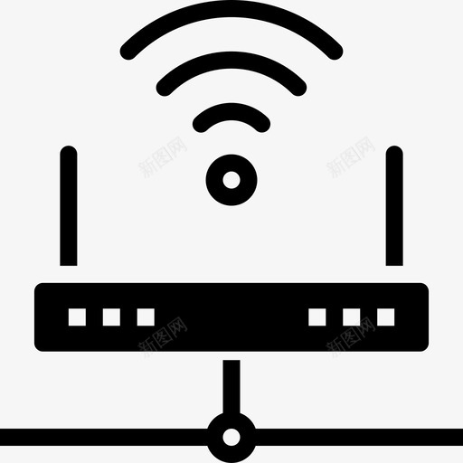 Wifi通讯114填充图标svg_新图网 https://ixintu.com Wifi 填充 通讯114