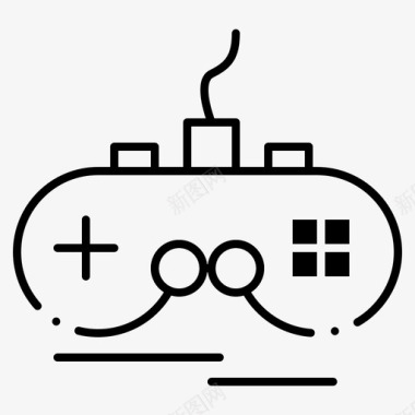 gamepad视频游戏无线图标图标