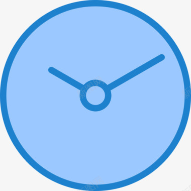 时间管理搜索引擎优化和在线营销19蓝色图标图标