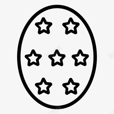 复活节彩蛋兔子嘉年华图标图标