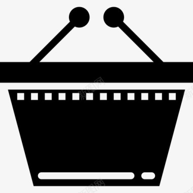 购物篮购物和电子商务7填充图标图标
