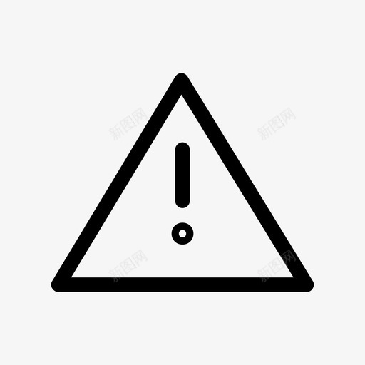 警告信号标志和符号图标svg_新图网 https://ixintu.com 信号 标志和符号 要领 警告