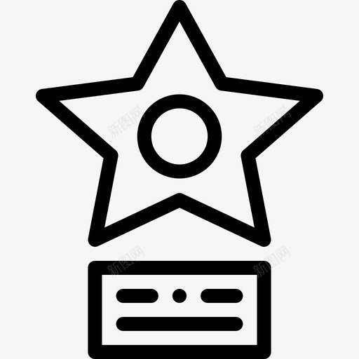 获奖演出8场直系图标svg_新图网 https://ixintu.com 演出8场 直系 获奖