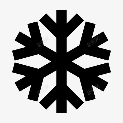 雪寒冷气象图标svg_新图网 https://ixintu.com 下雪 健康 冬季 天气 寒冷 扎实 气象 科学
