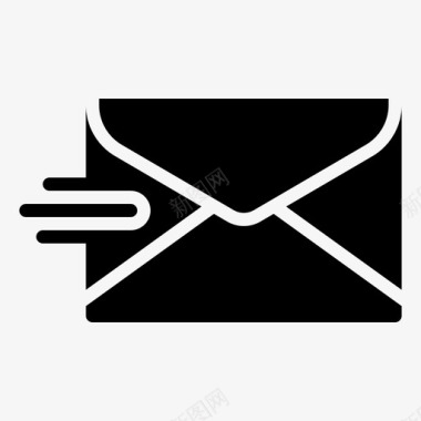 发送邮件联系人信件图标图标
