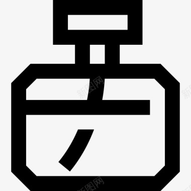 香水零售16轮廓图标图标