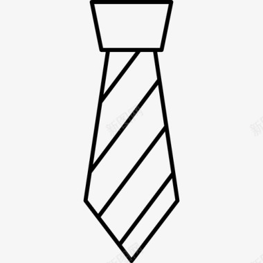 领带商务布料图标图标