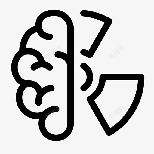 感染大脑辐射图标svg_新图网 https://ixintu.com 大脑 思维 感染 放射性 敏捷 有毒 辐射