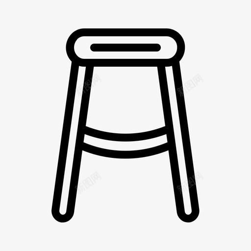 椅子家具内饰图标svg_新图网 https://ixintu.com 内饰 凳子 家具 座椅 椅子