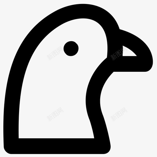 鸽子动物鸟图标svg_新图网 https://ixintu.com 动物 图标 平滑 材料 线图 自然 苍蝇 设置 鸽子