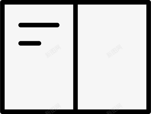 笔记本书页纸张图标svg_新图网 https://ixintu.com 书页 成年人瘦 文本 笔记本 纸张
