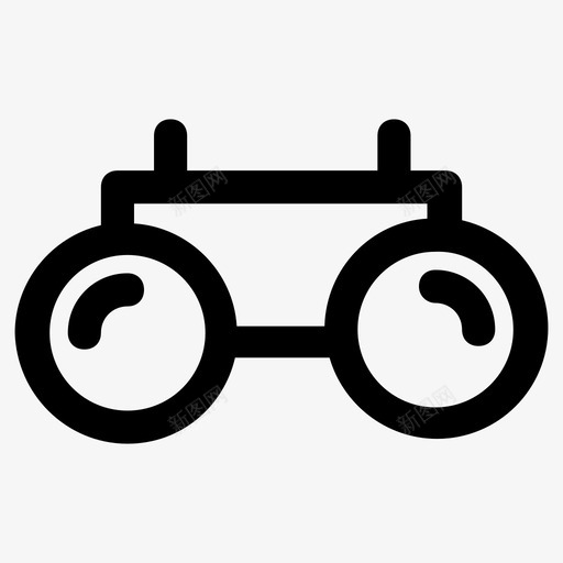墨镜眼镜护目镜图标svg_新图网 https://ixintu.com 墨镜 太阳镜 徒步旅行和野营路线图标包 护目镜 眼镜