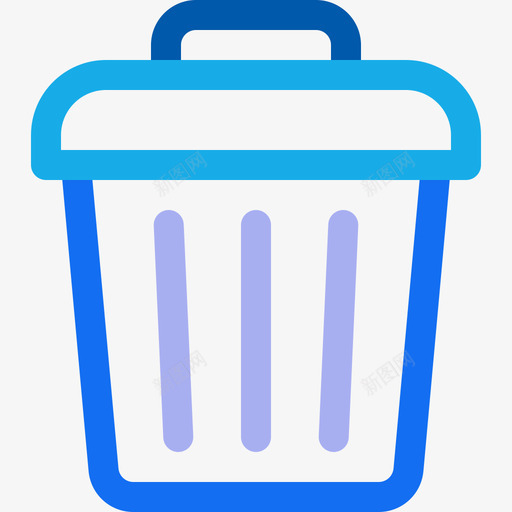 垃圾桶网络必备品11线性颜色图标svg_新图网 https://ixintu.com 垃圾桶 线性颜色 网络必备品11
