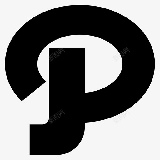 Pinterest社交媒体57已填充图标svg_新图网 https://ixintu.com Pinterest 已填充 社交媒体57