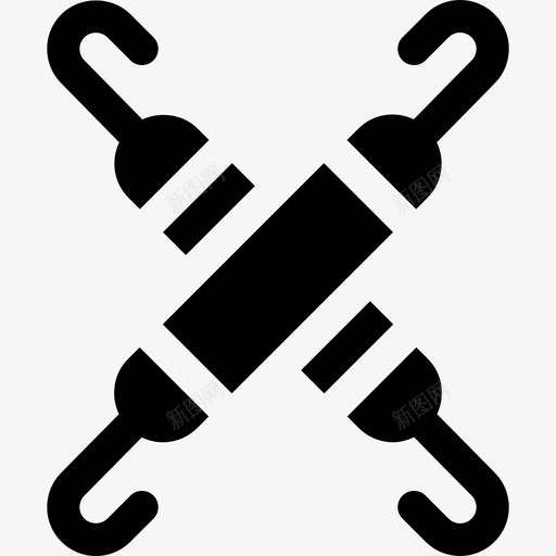 钩针缝纫26填充图标svg_新图网 https://ixintu.com 填充 缝纫 钩针