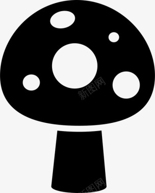 蘑菇健康有机图标图标